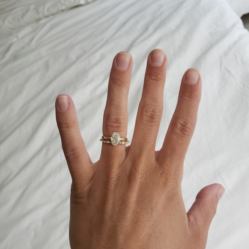 Elegant Gold Ring Set